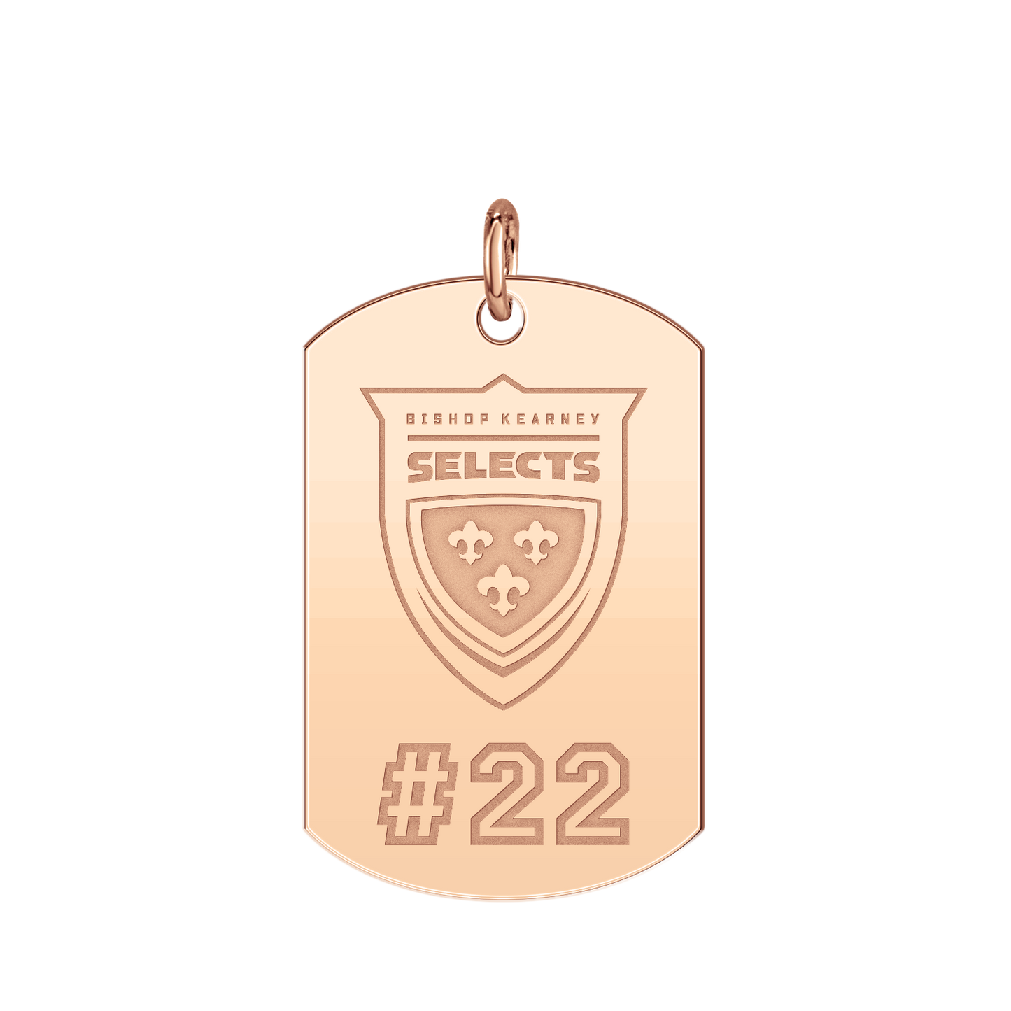 BK Selects Player’s Number Tag Large