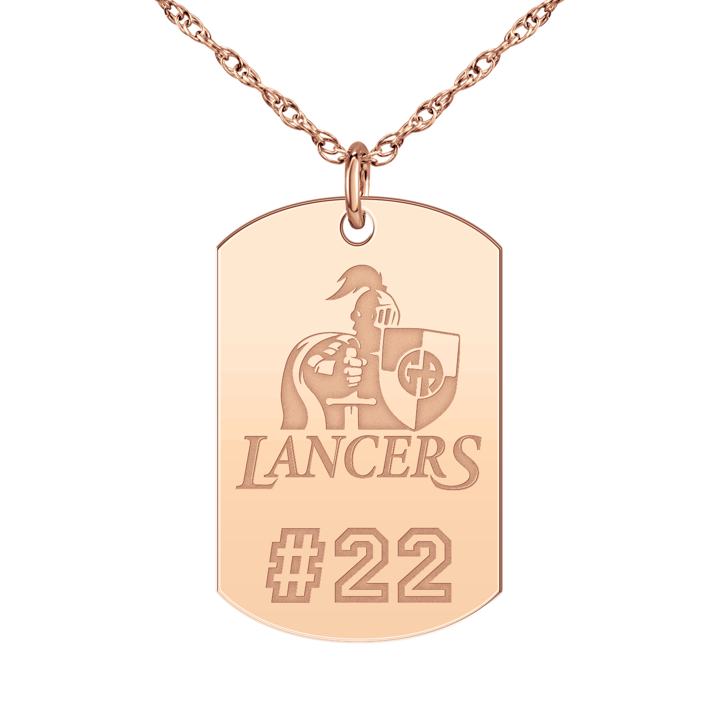 Gilmour Academy Player’s Number Tag Large