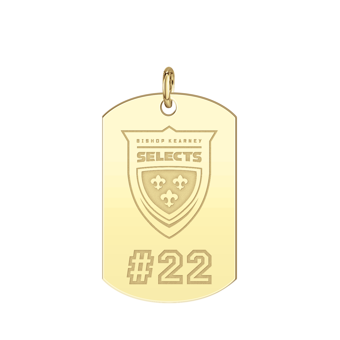 BK Selects Player’s Number Tag Large