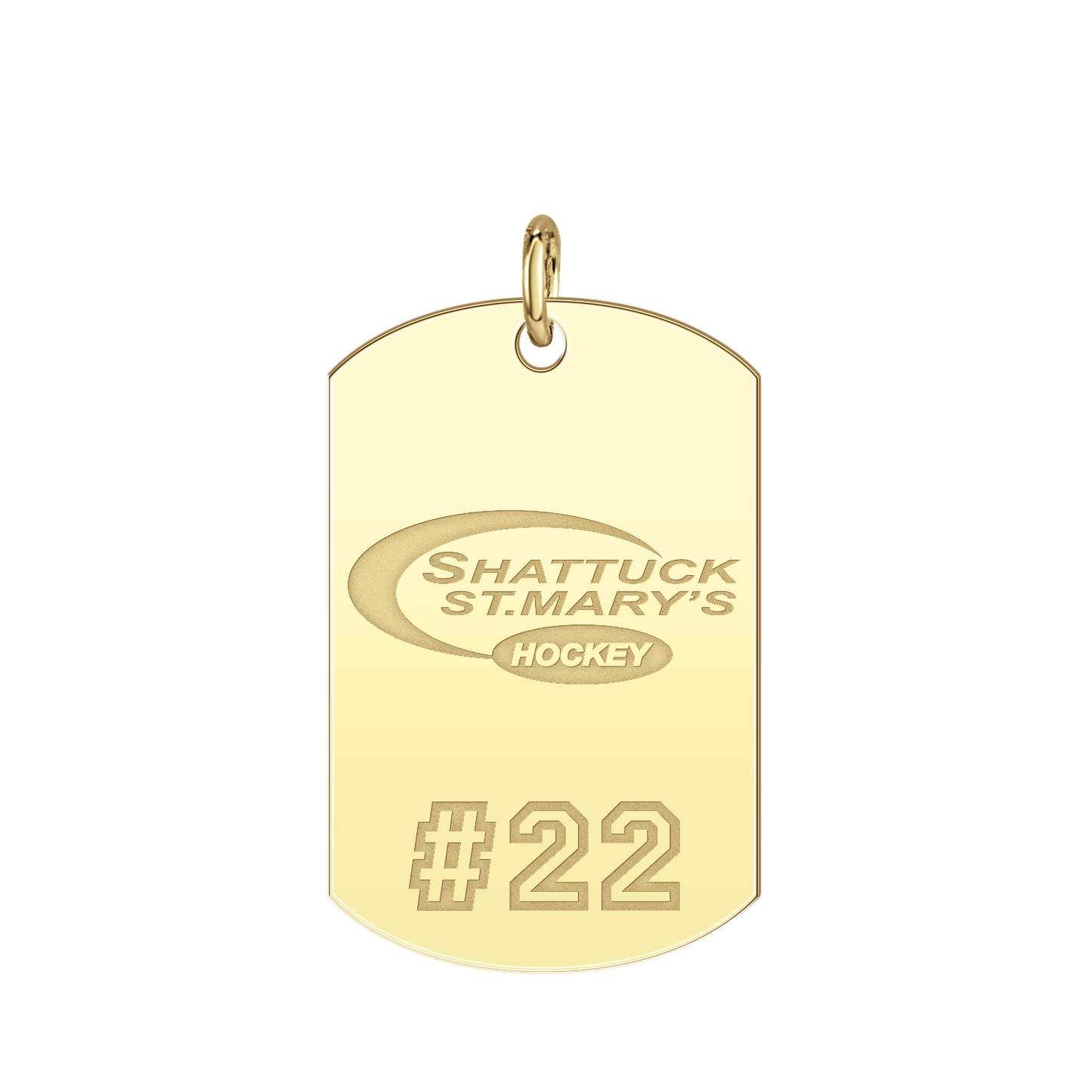 Shattuck St Mary’s Player’s Number Tag Large