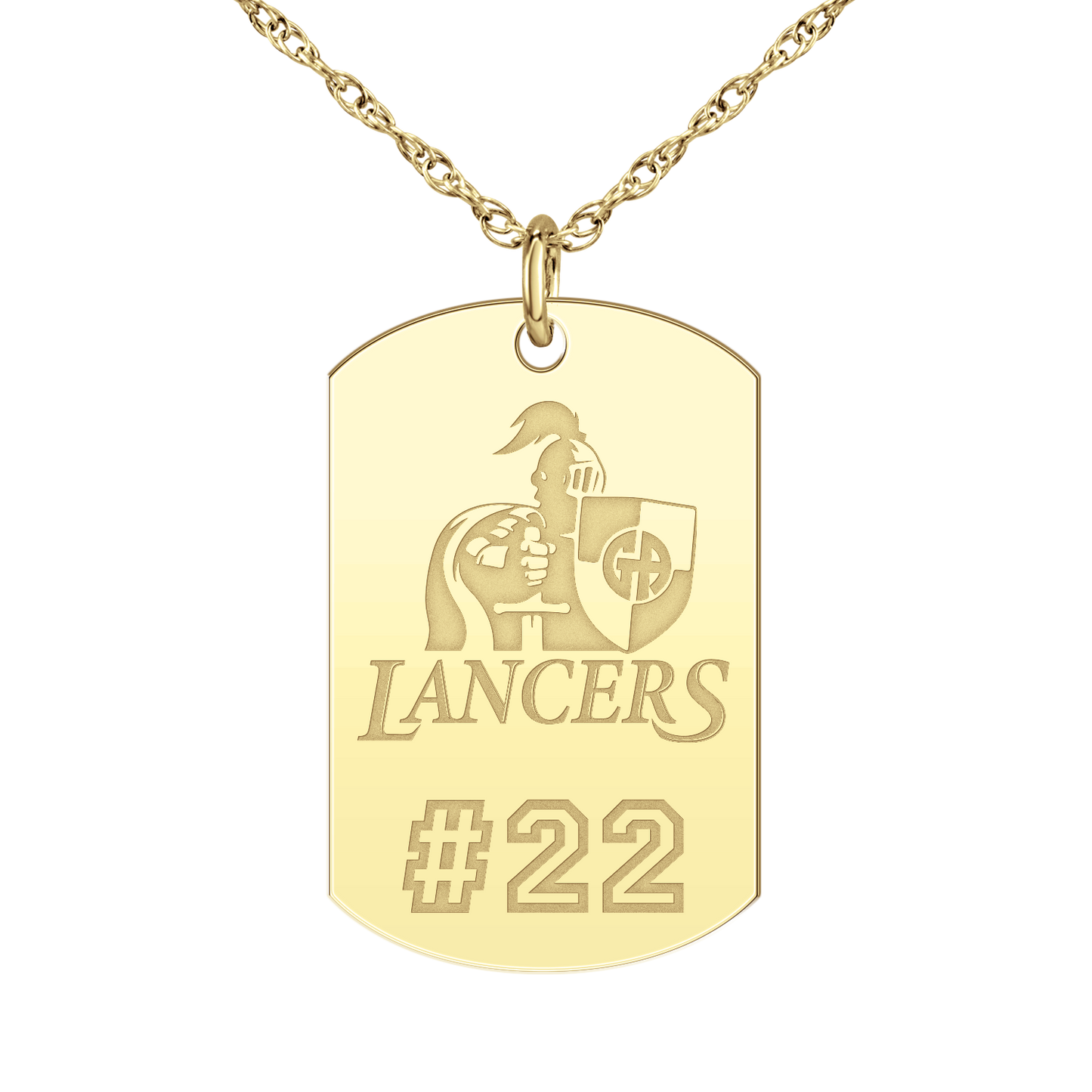 Gilmour Academy Player’s Number Tag Large