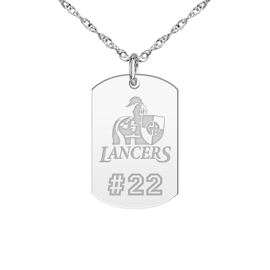 Gilmour Academy Player’s Number Tag Small