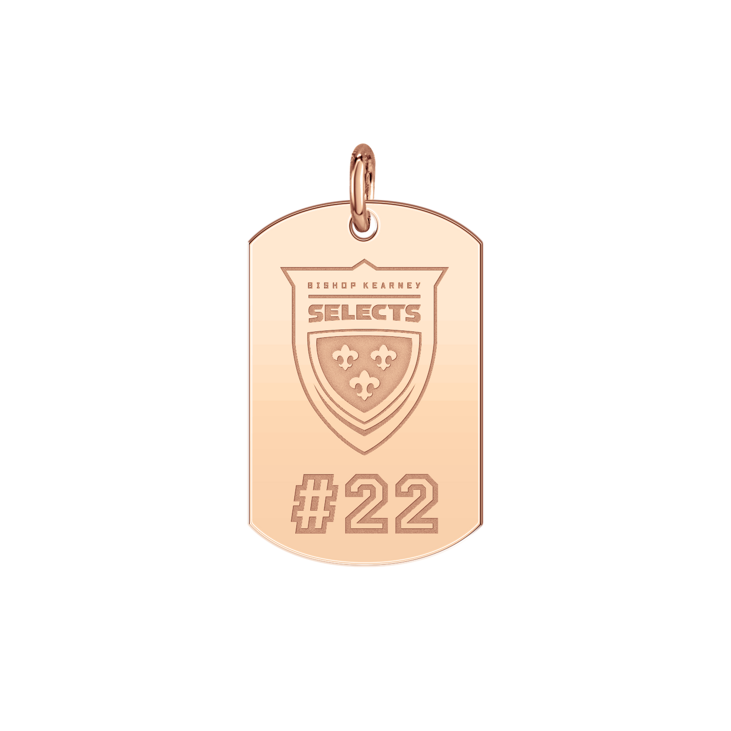 BK Selects Player’s Number Tag Small