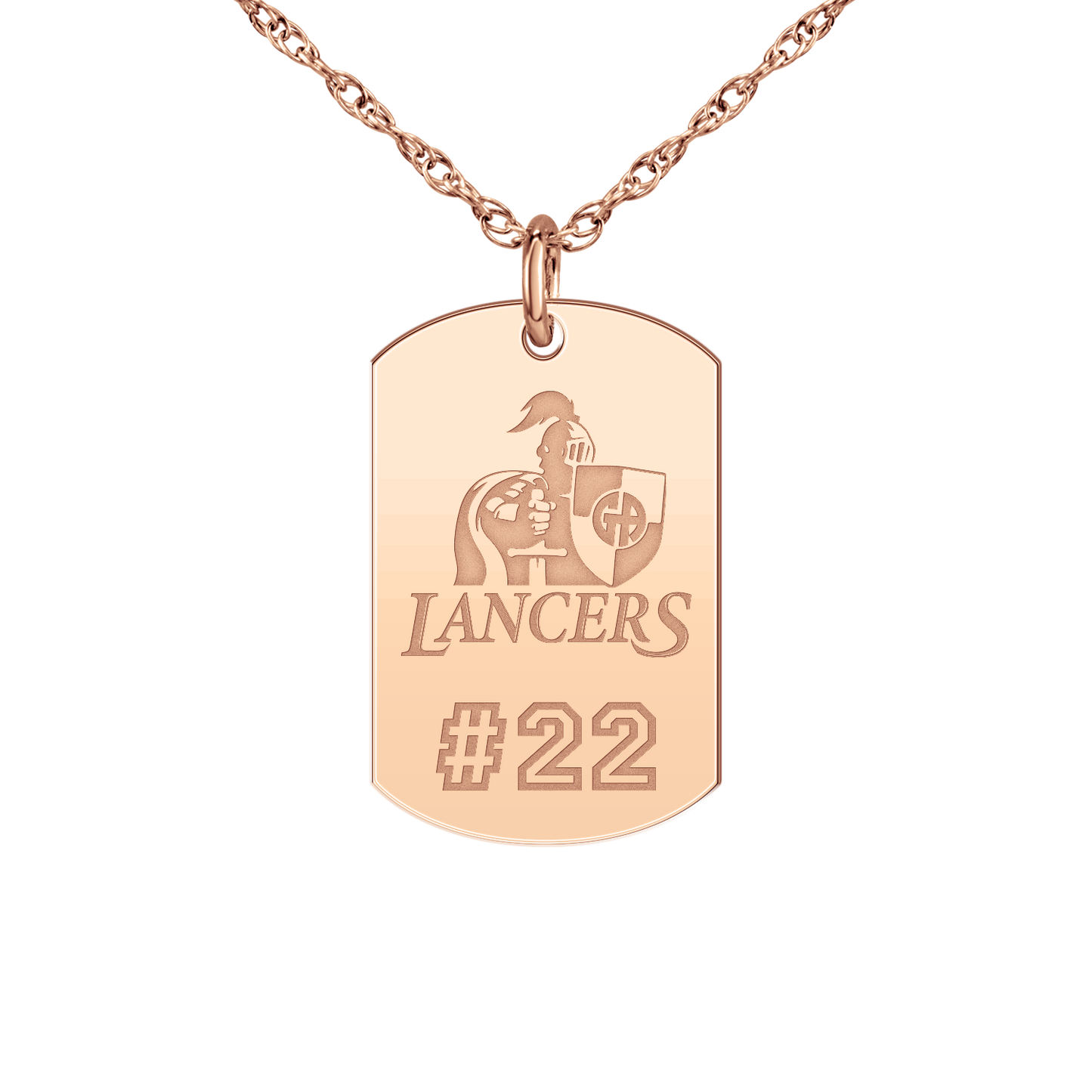 Gilmour Academy Player’s Number Tag Small