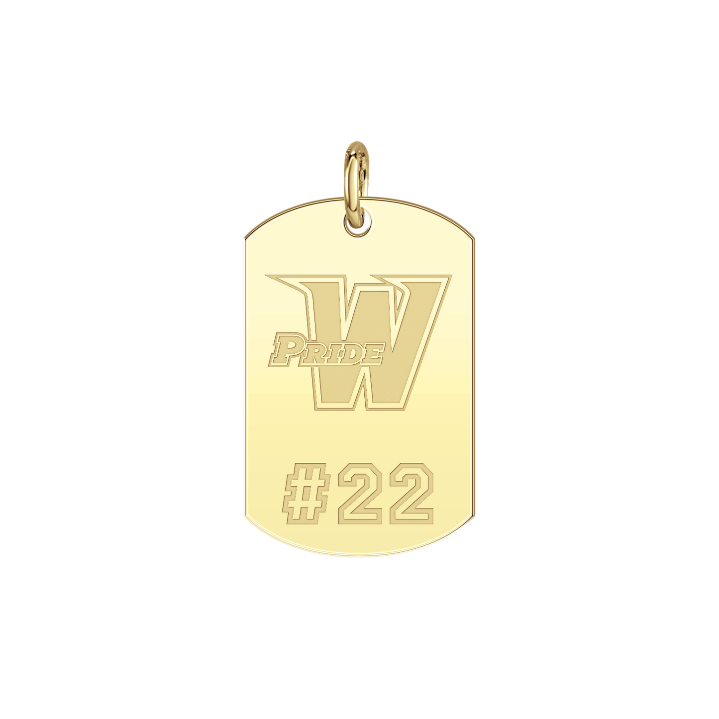 Washington Pride Player’s Number Tag Small
