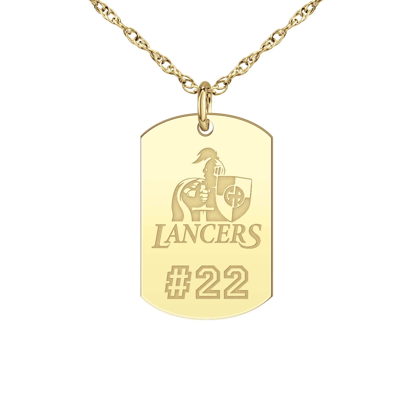 Gilmour Academy Player’s Number Tag Small