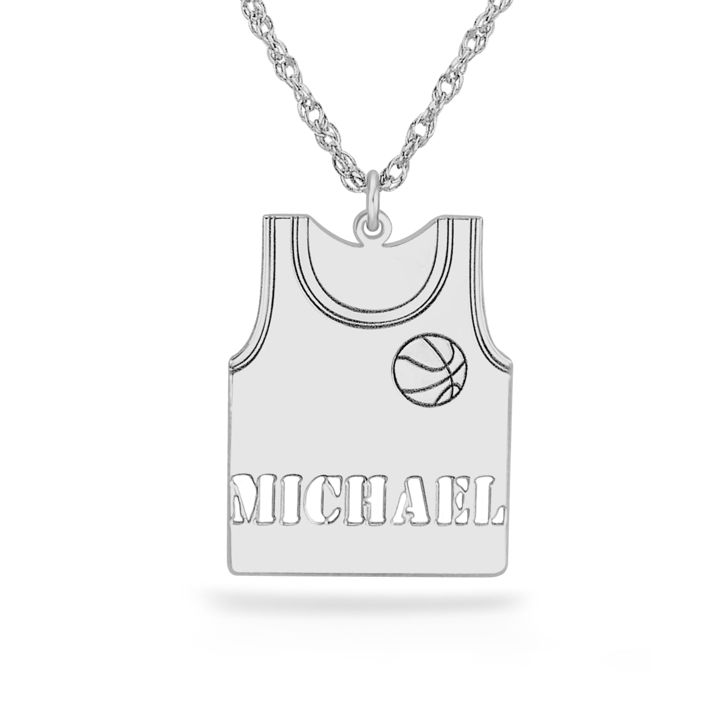 Basketball Jersey Pendant
