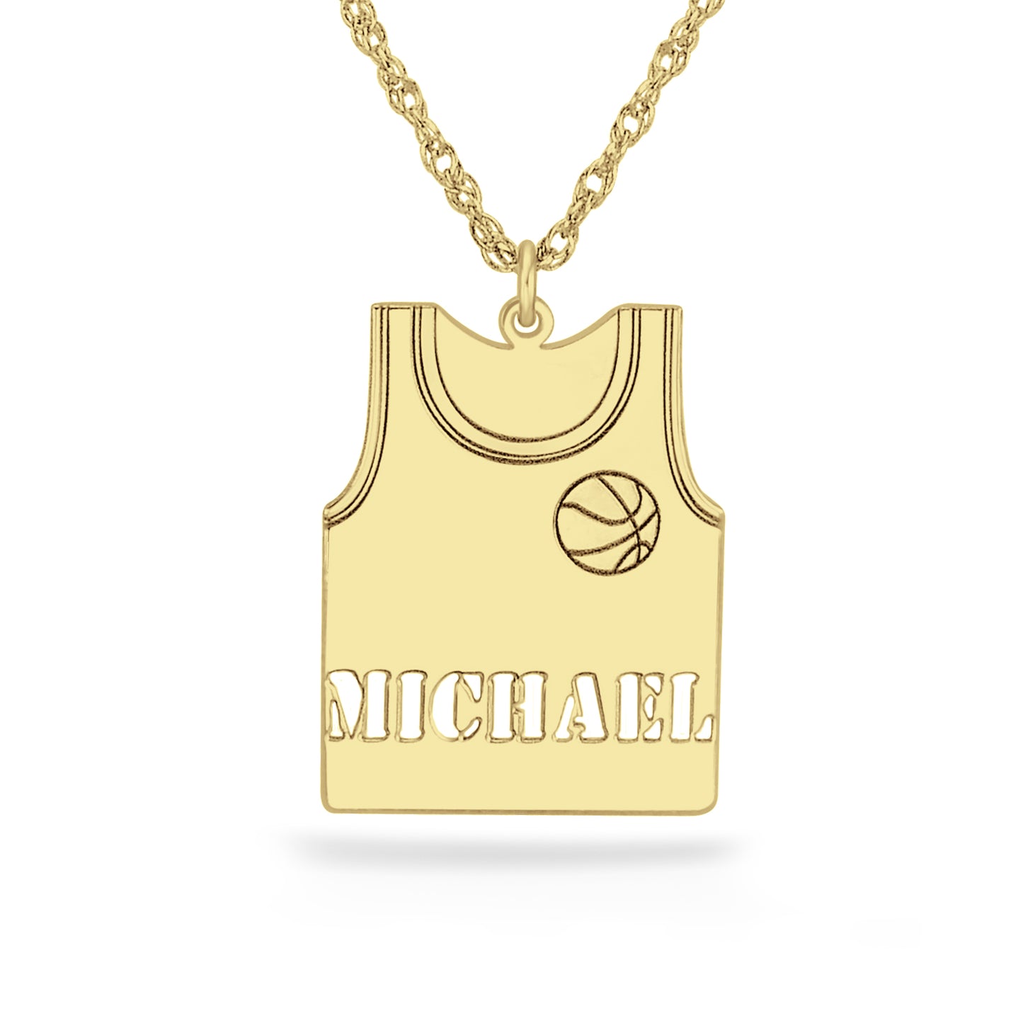 Basketball Jersey Pendant