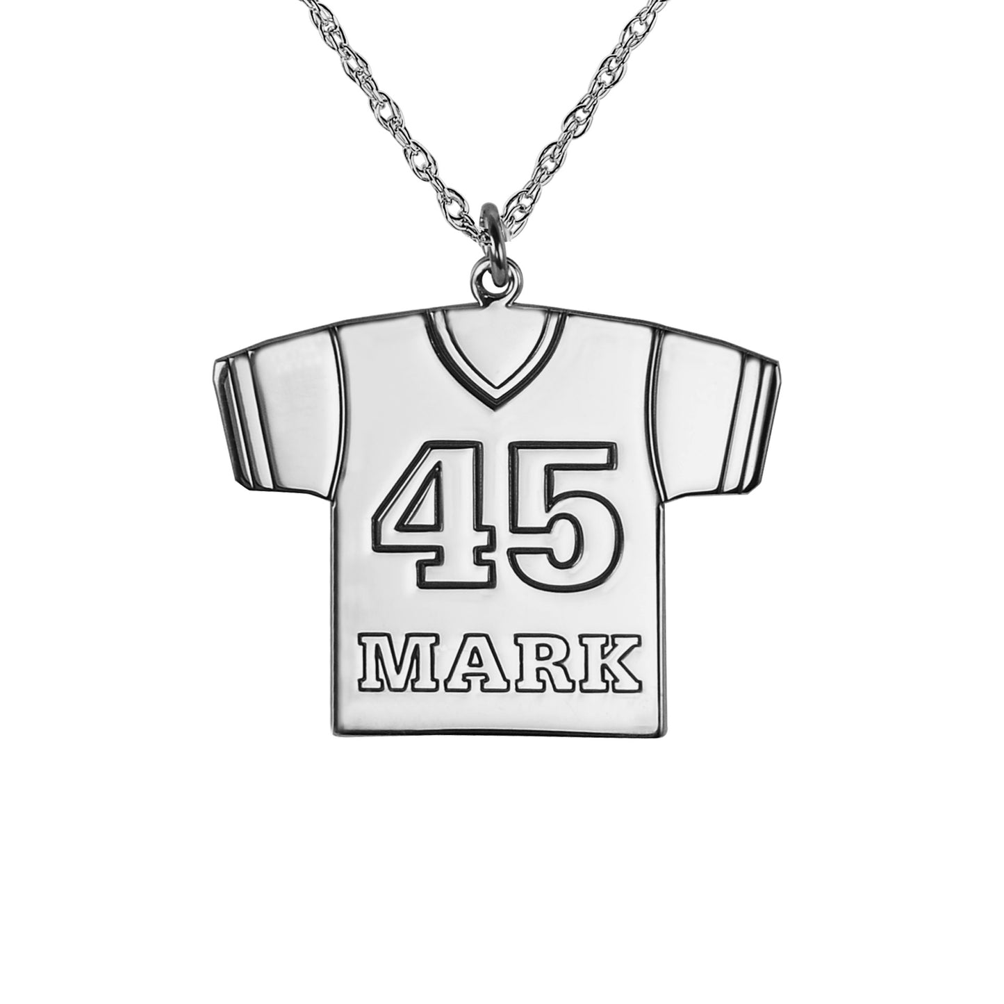 Personalized Football Jersey Pendant
