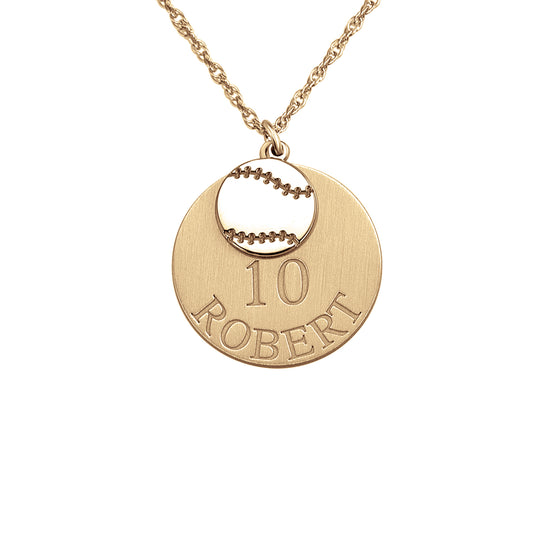 Baseball Charm Pendant