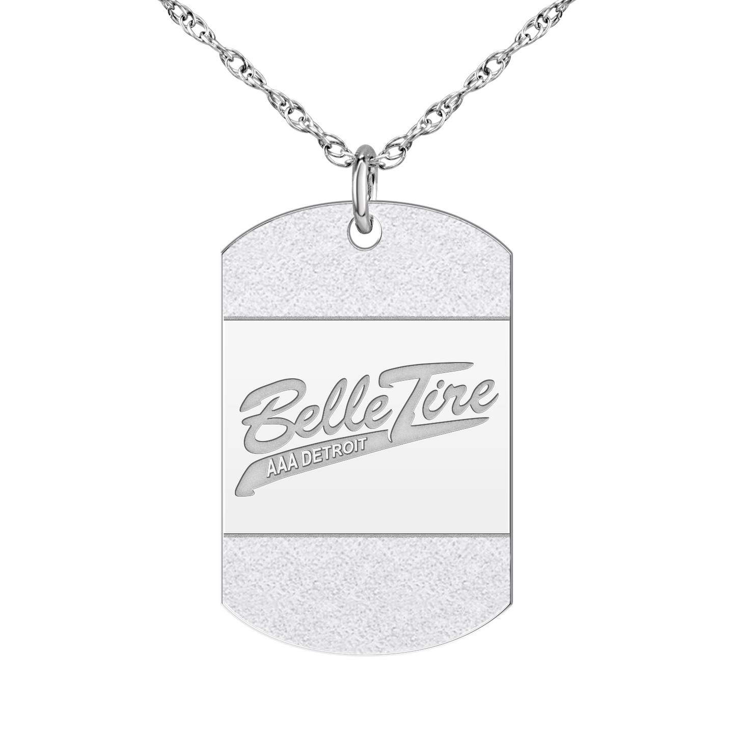 Belle Tire Iced Tag