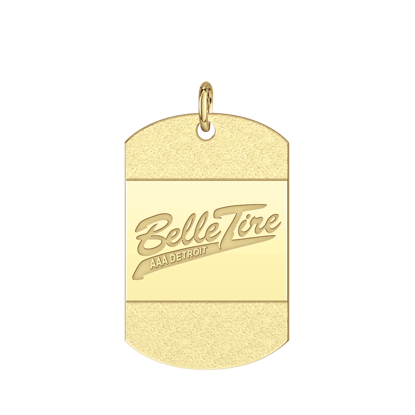 Belle Tire Iced Tag