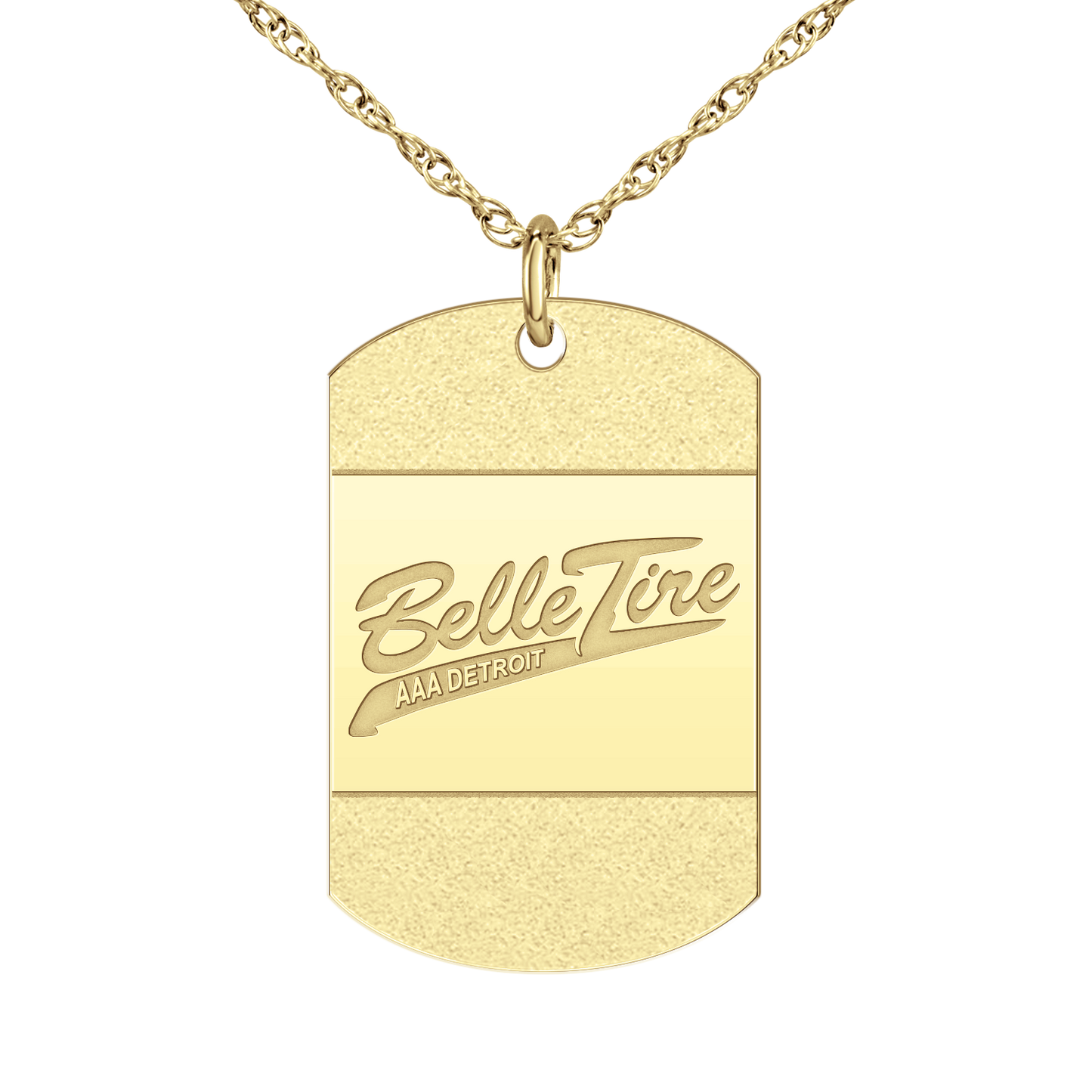 Belle Tire Iced Tag