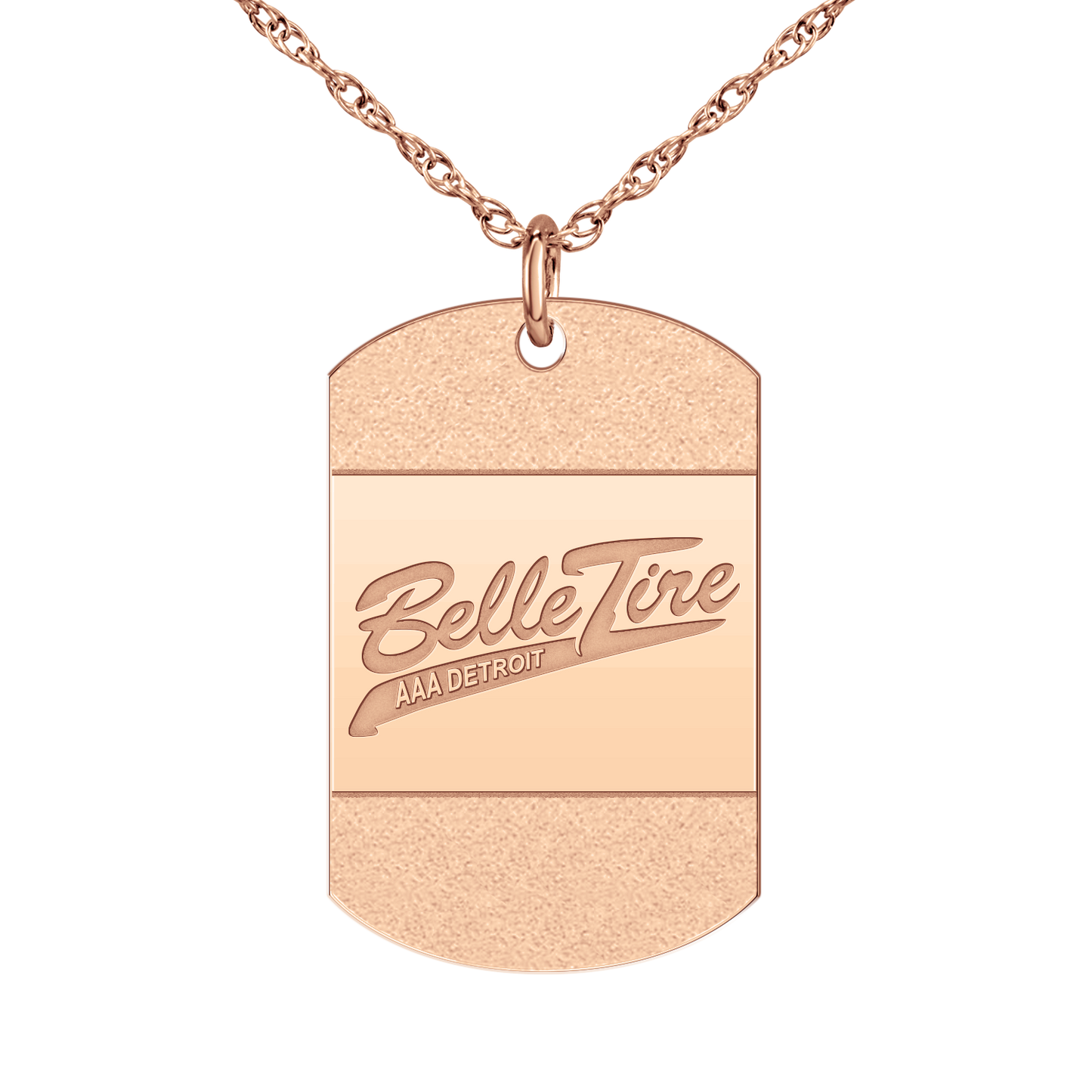 Belle Tire Iced Tag