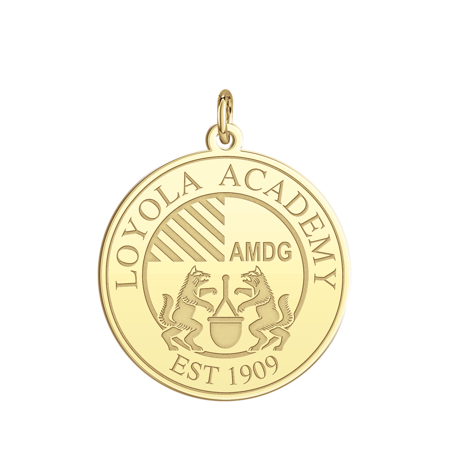 Loyola Academy Seal Disc Large