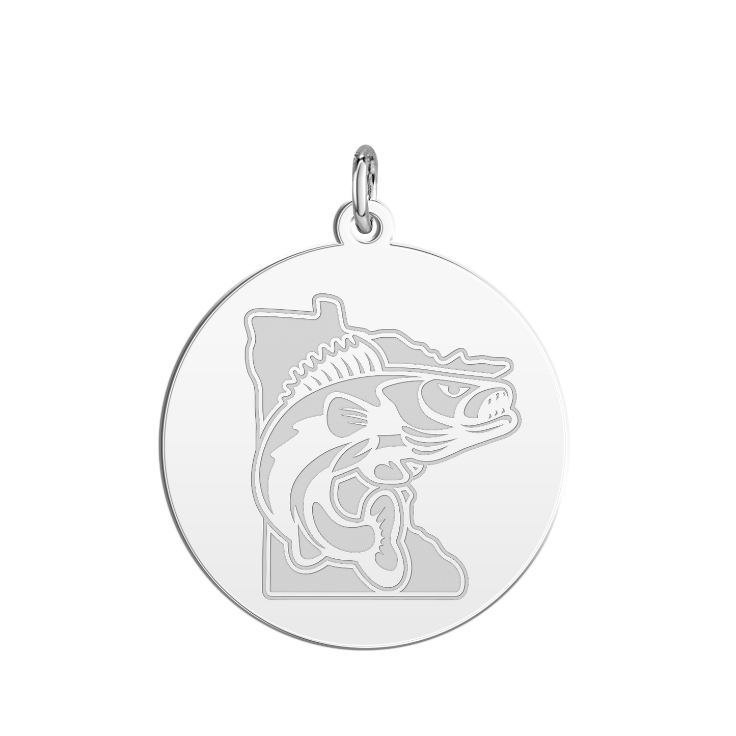 Minnesota Walleye Signature Disc Large
