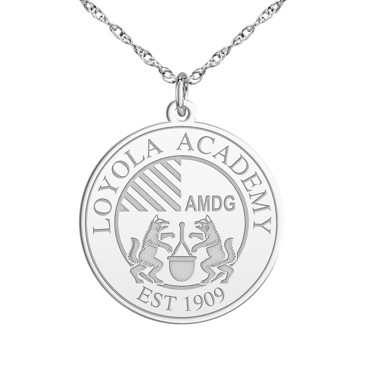 Loyola Academy Seal Disc Large