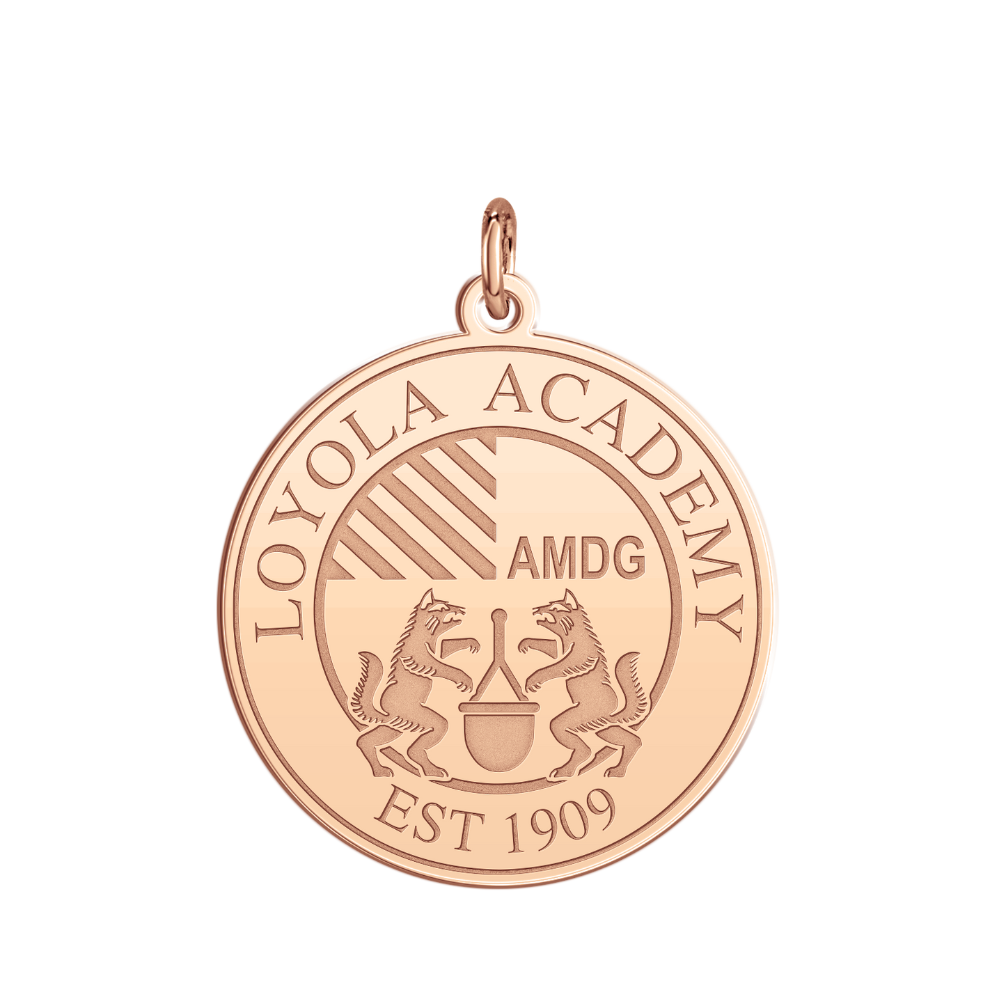Loyola Academy Seal Disc Large