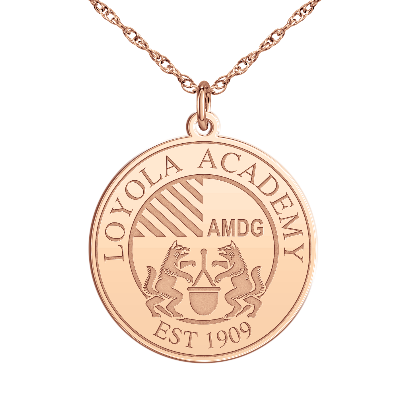 Loyola Academy Seal Disc Large