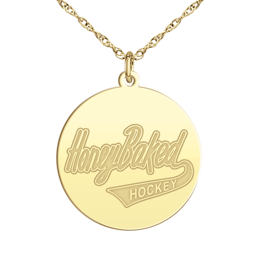 Honey Baked Hockey Signature Disc Large