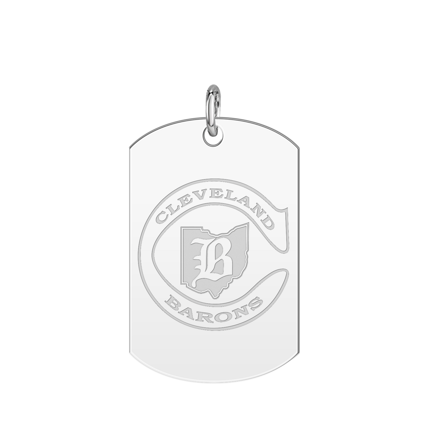 Cleveland Barons Signature Tag Large