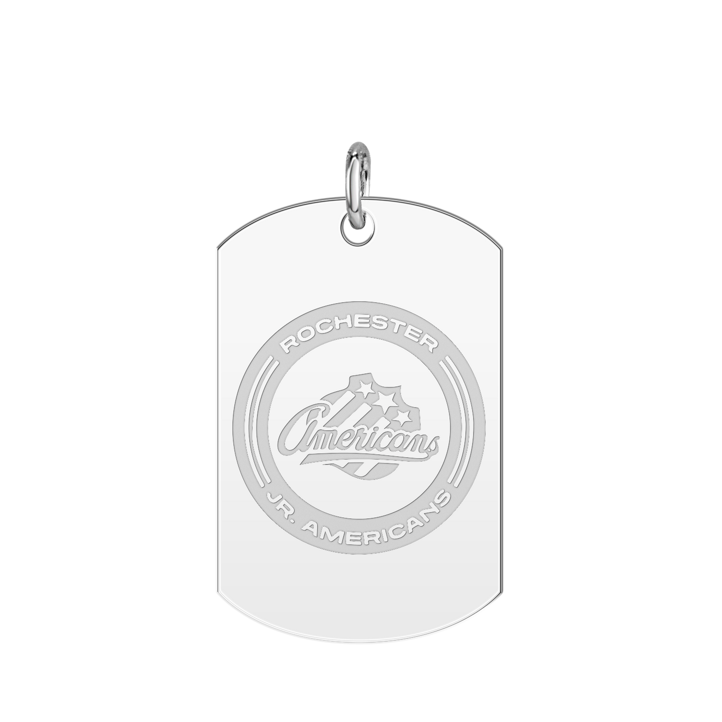 Rochester Jr. Americans Signature Tag Large