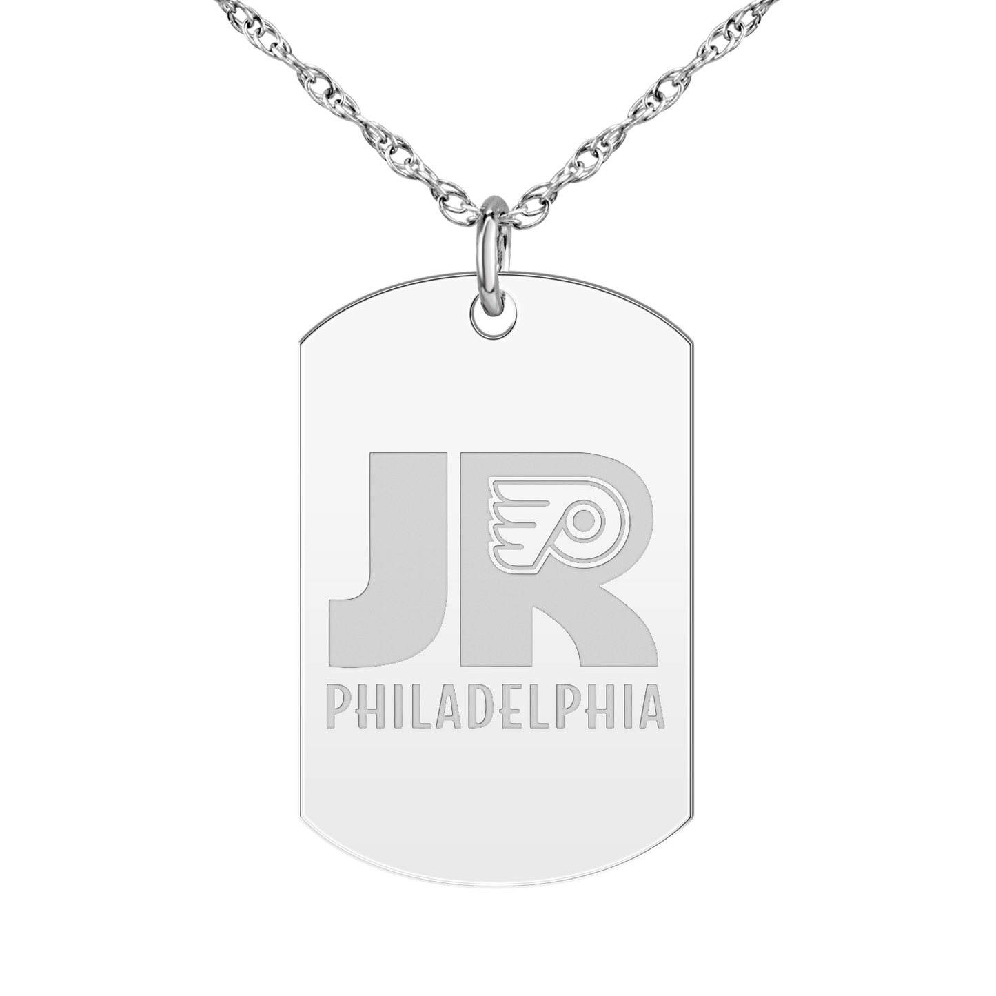 Philadelphia Jr Flyers Signature Tag Large