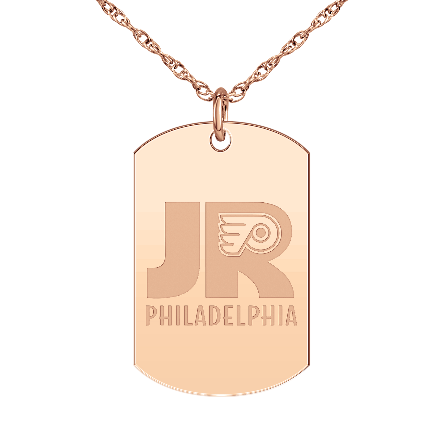 Philadelphia Jr Flyers Signature Tag Large