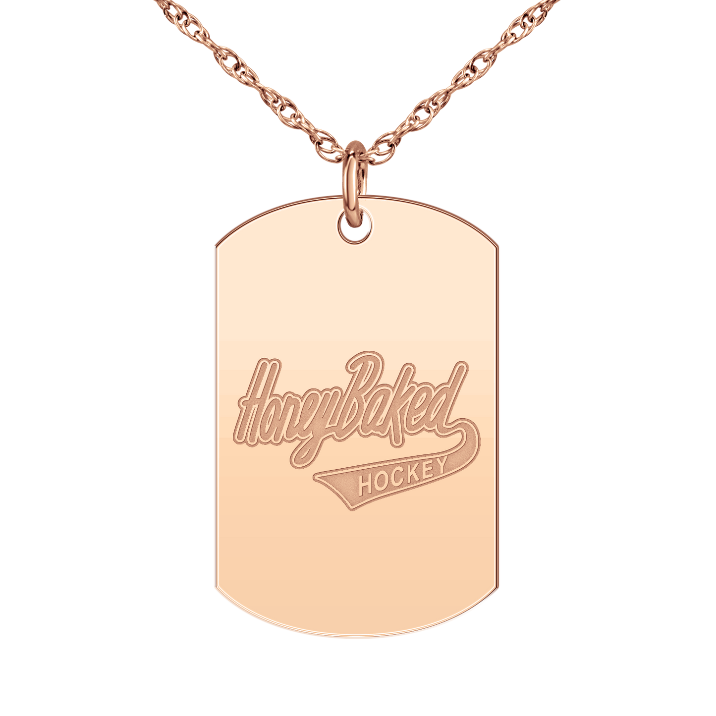 Honey Baked Hockey Signature Tag Large