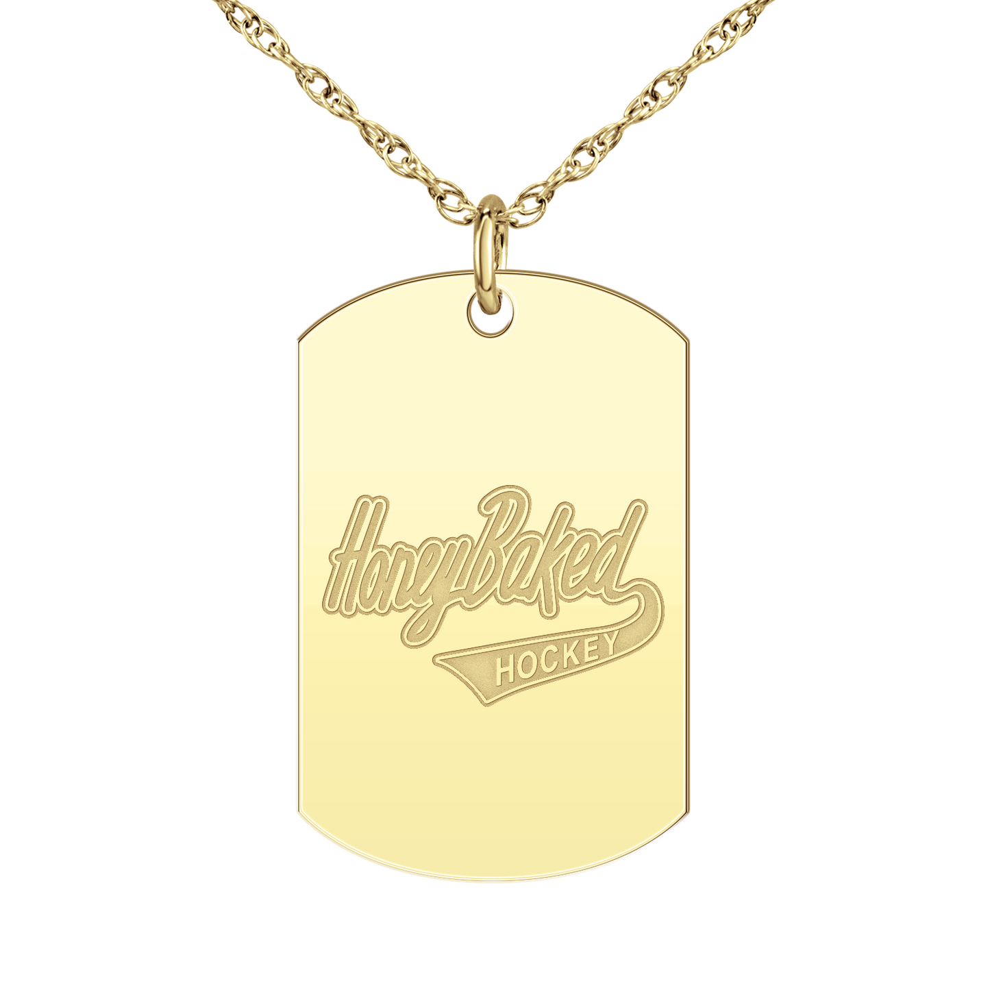 Honey Baked Hockey Signature Tag Large