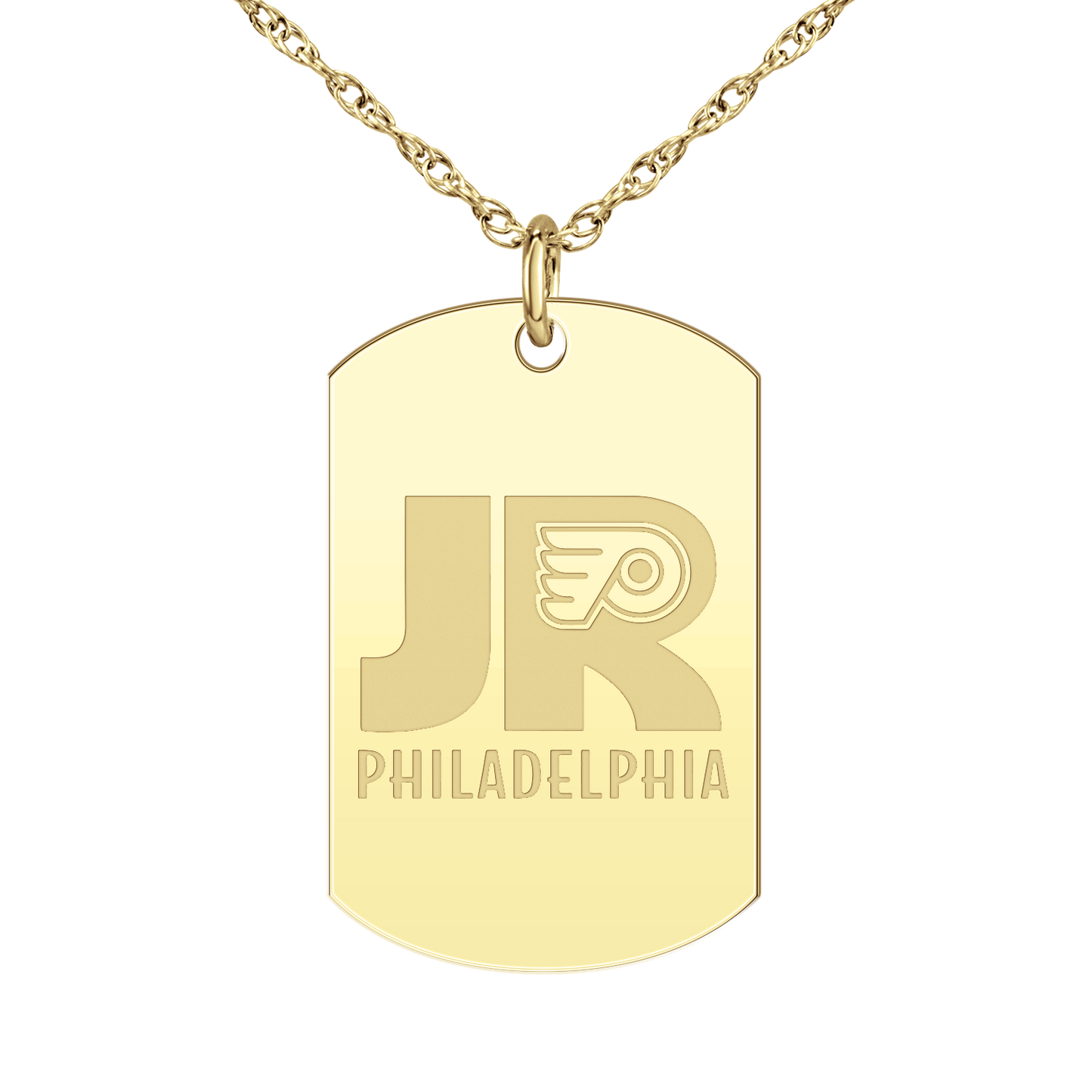 Philadelphia Jr Flyers Signature Tag Large