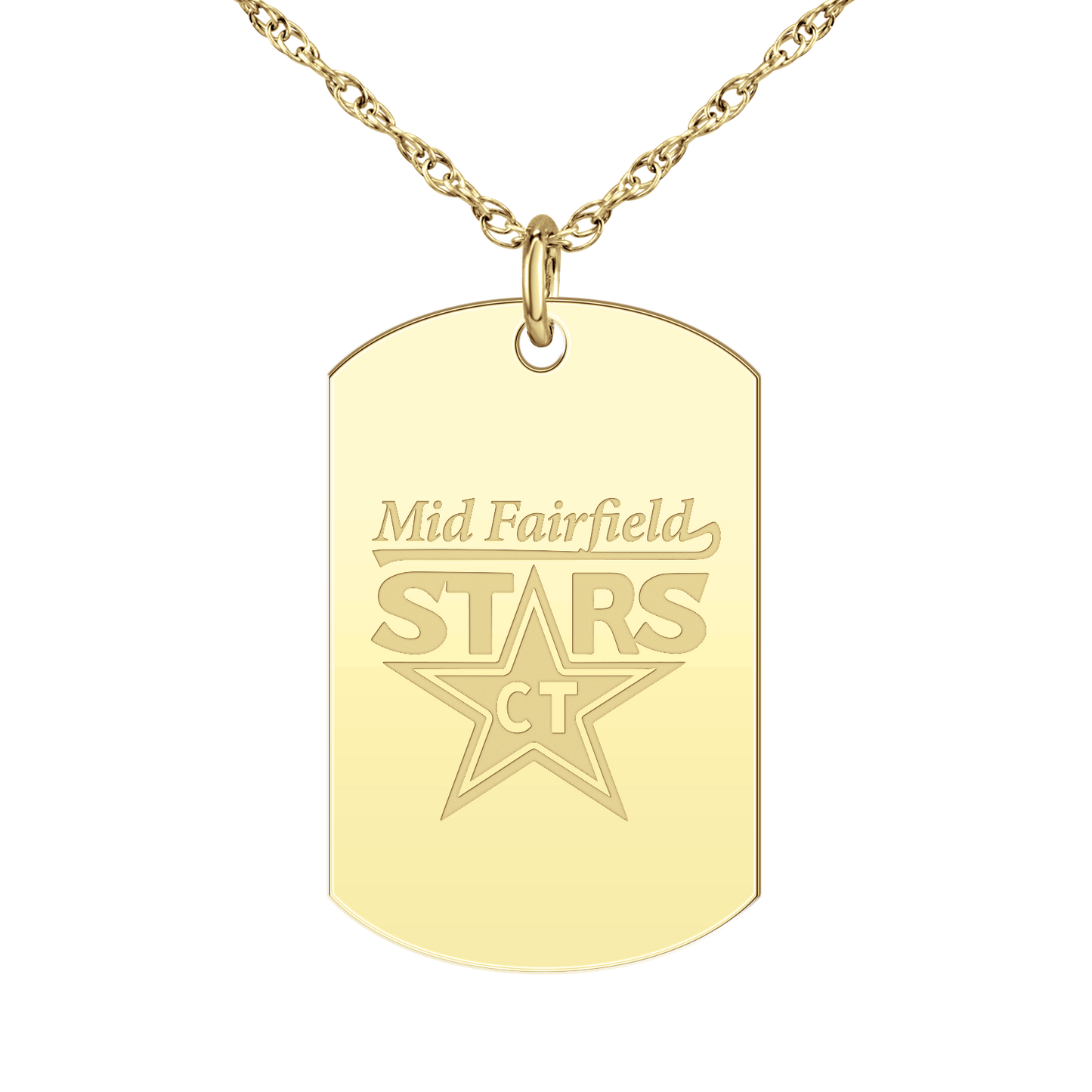 Mid Fairfield Stars Signature Tag Large