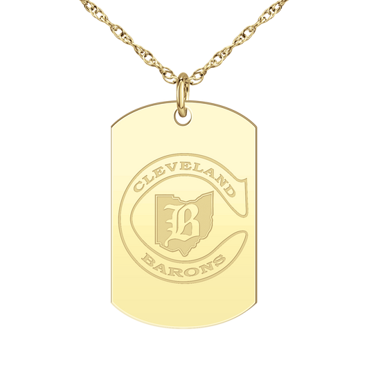 Cleveland Barons Signature Tag Large
