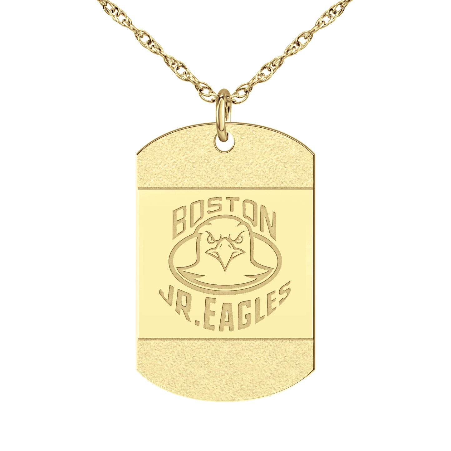 Boston Jr Eagles Iced Tag
