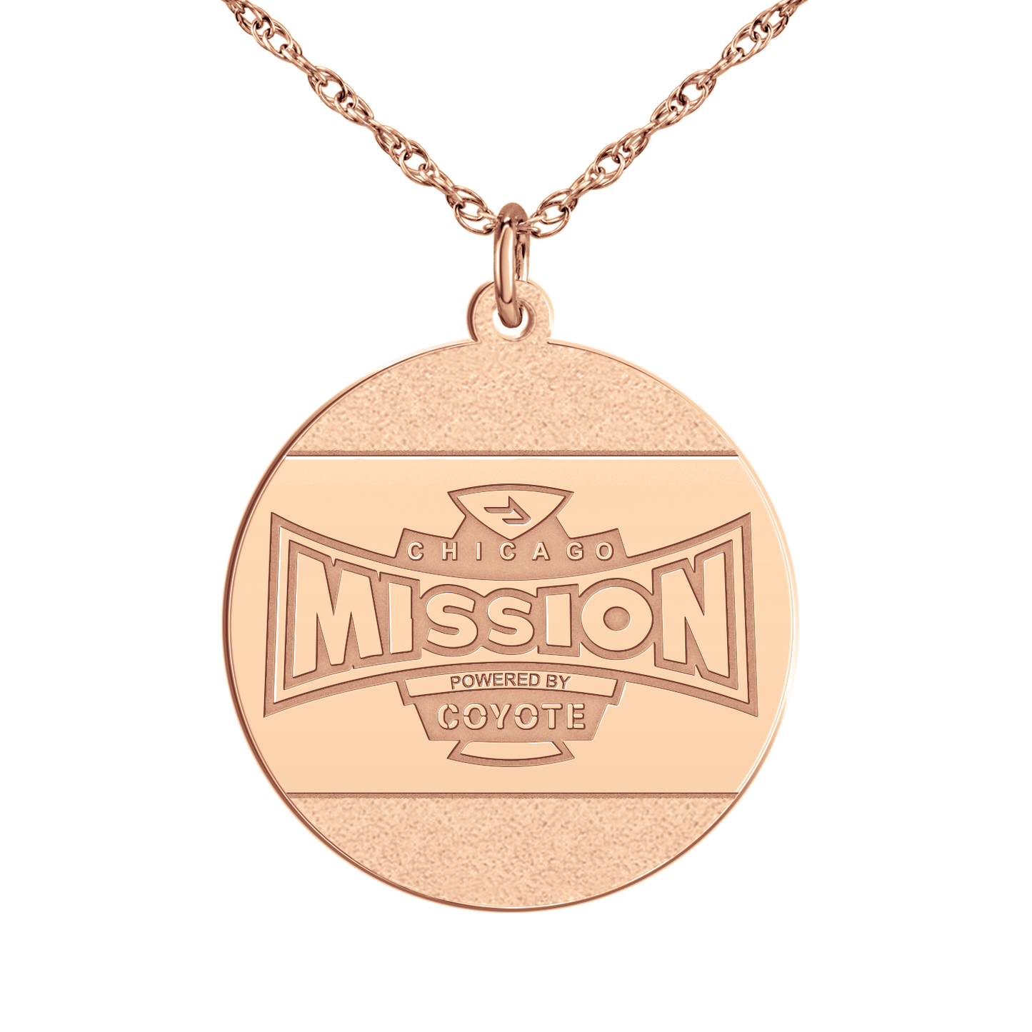 Chicago Mission ICED Signature Disc Large