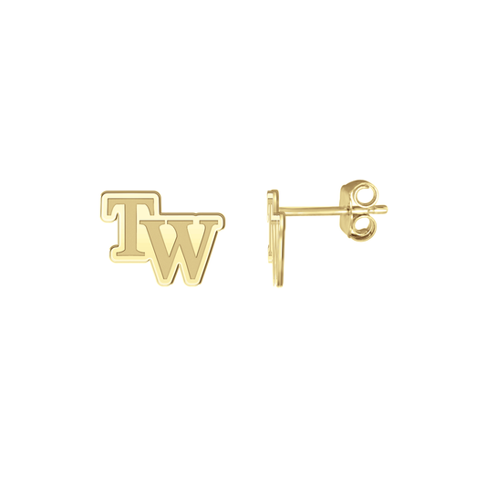 Team Wisconsin Signature Logo Earrings