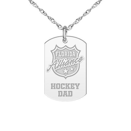 Florida Alliance Hockey Dad Tag