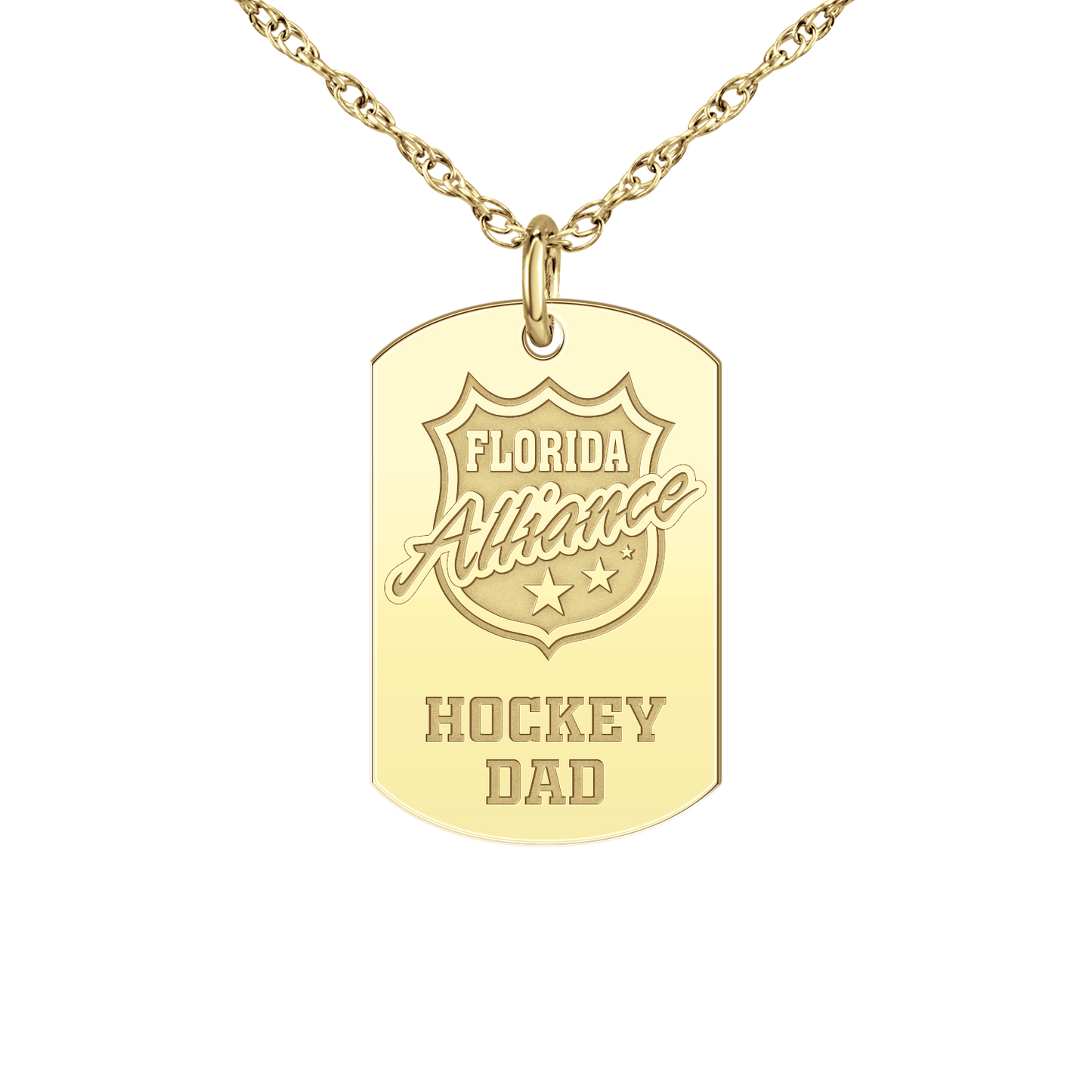 Florida Alliance Hockey Dad Tag
