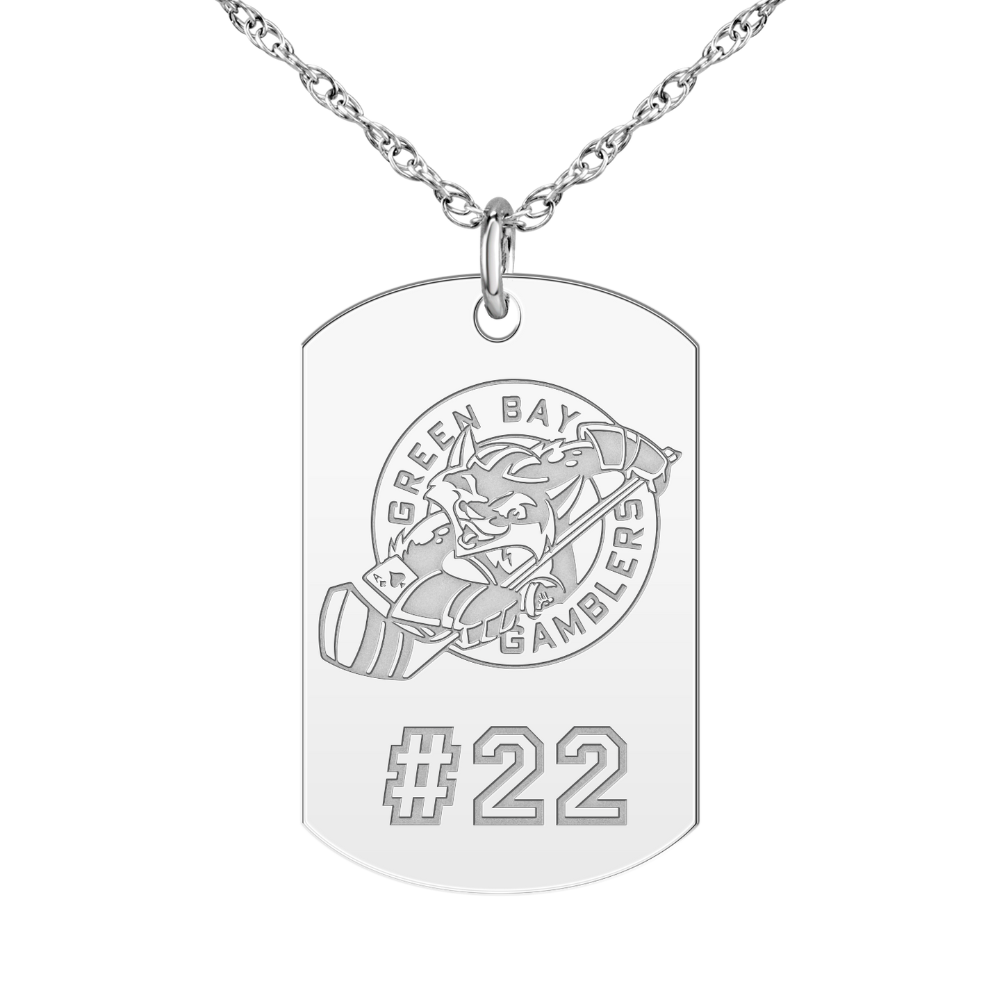 Green Bay Gamblers Players Tag Large