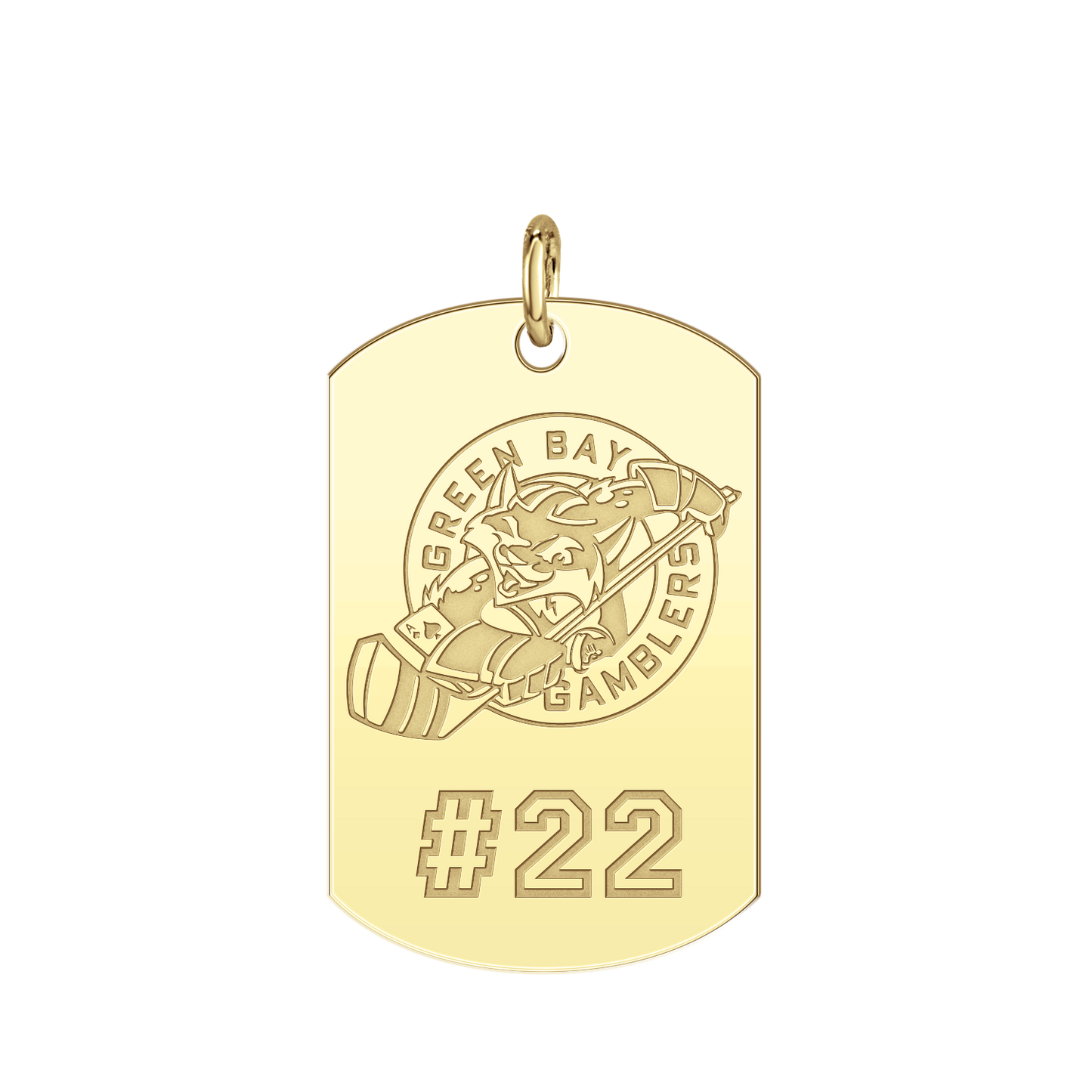 Green Bay Gamblers Players Tag Large