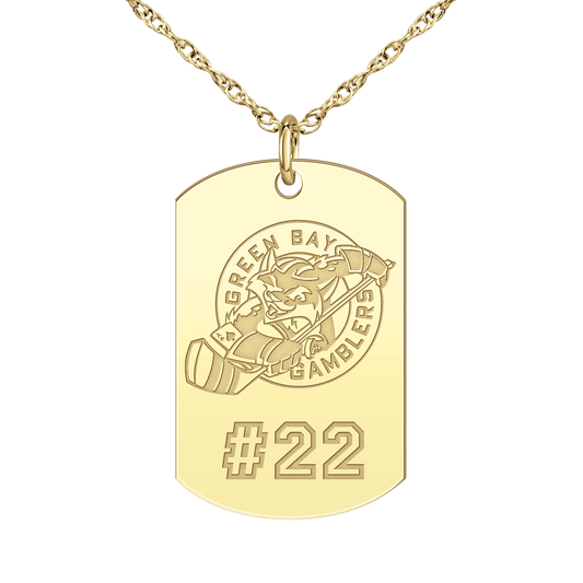 Green Bay Gamblers Players Tag Large