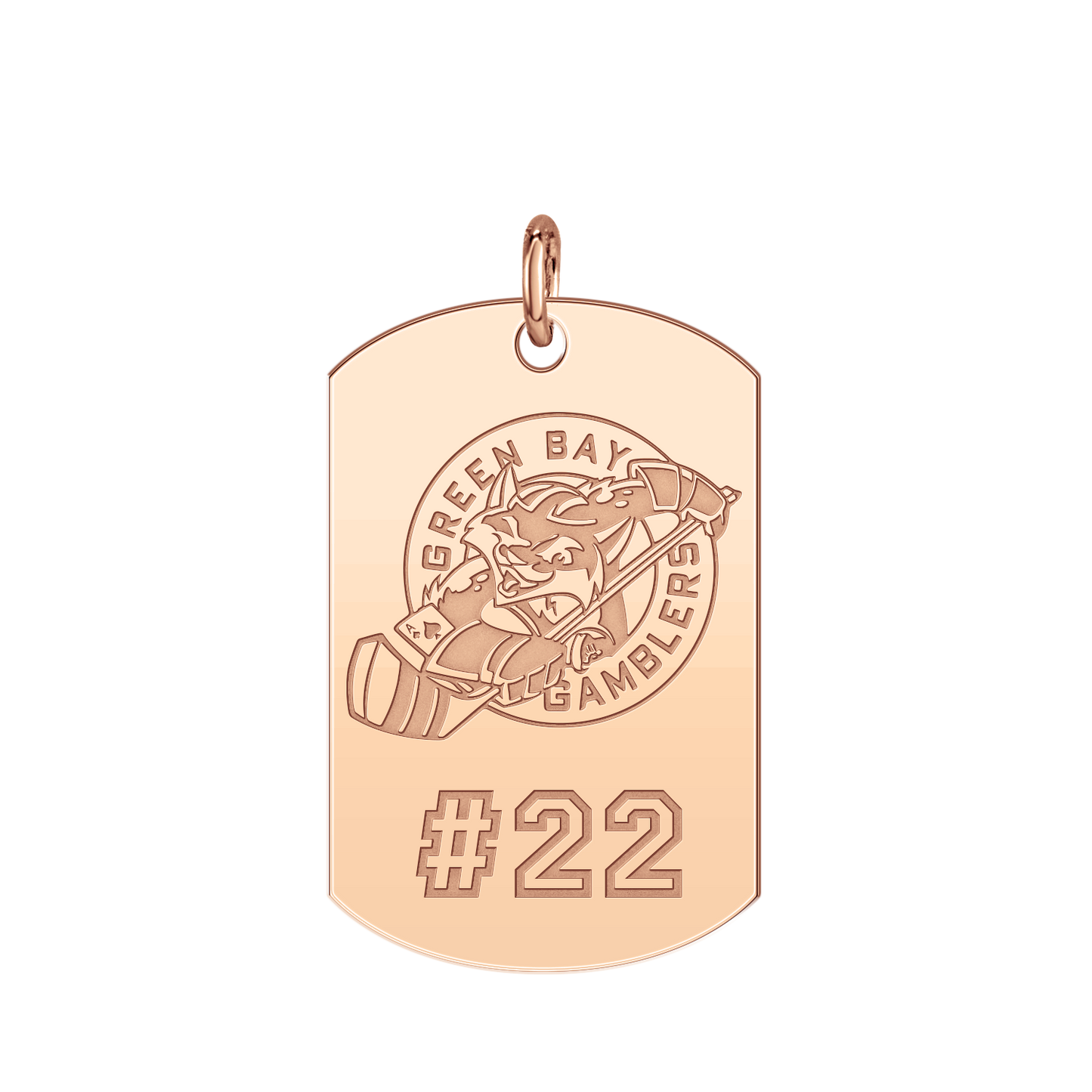 Green Bay Gamblers Players Tag Large