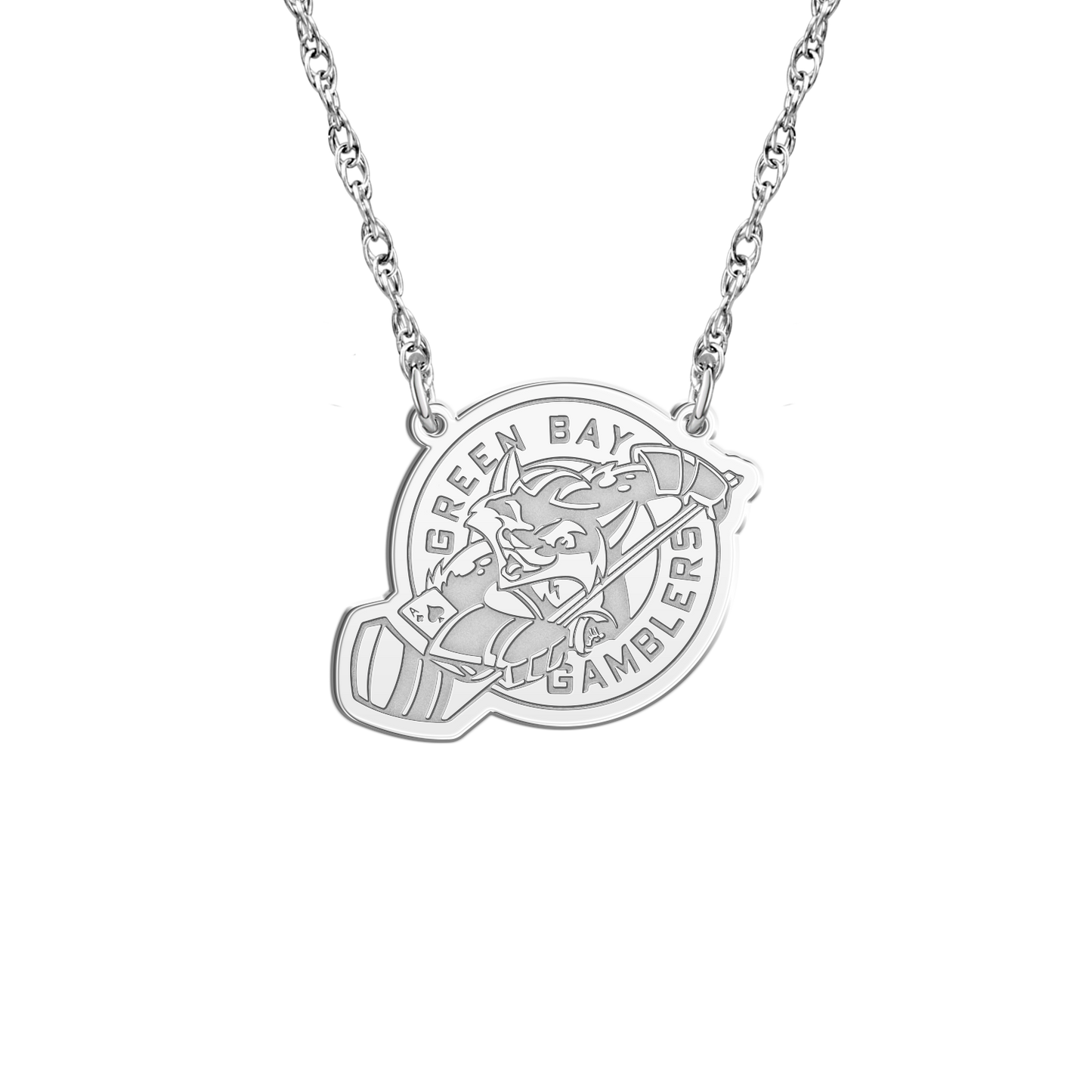 Green Bay Gamblers Signature Logo