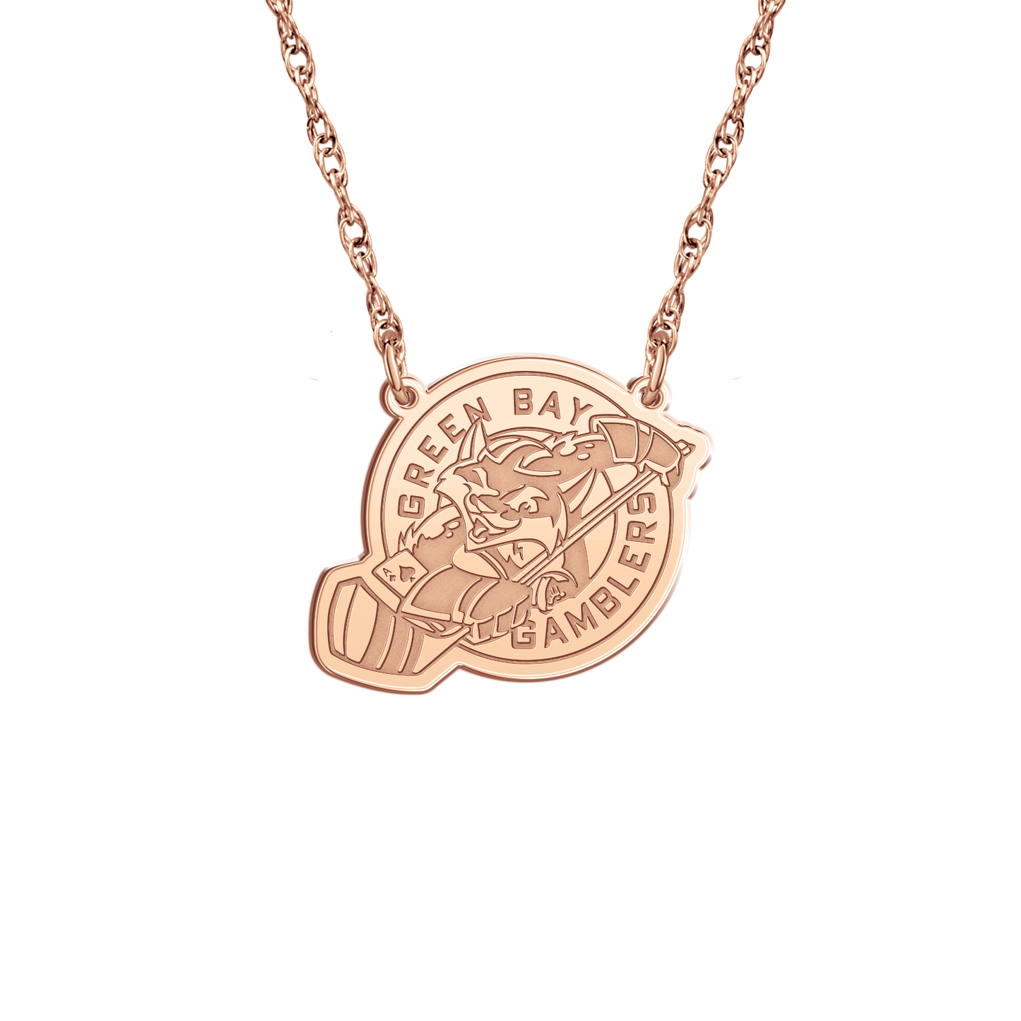 Green Bay Gamblers Signature Logo