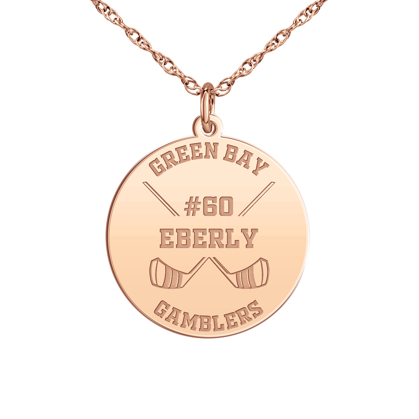 Green Bay Gamblers Crossing Sticks Disc