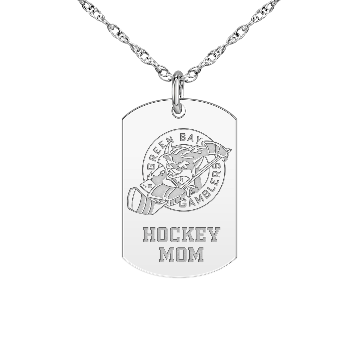 Green Bay Gamblers Hockey Mom Tag