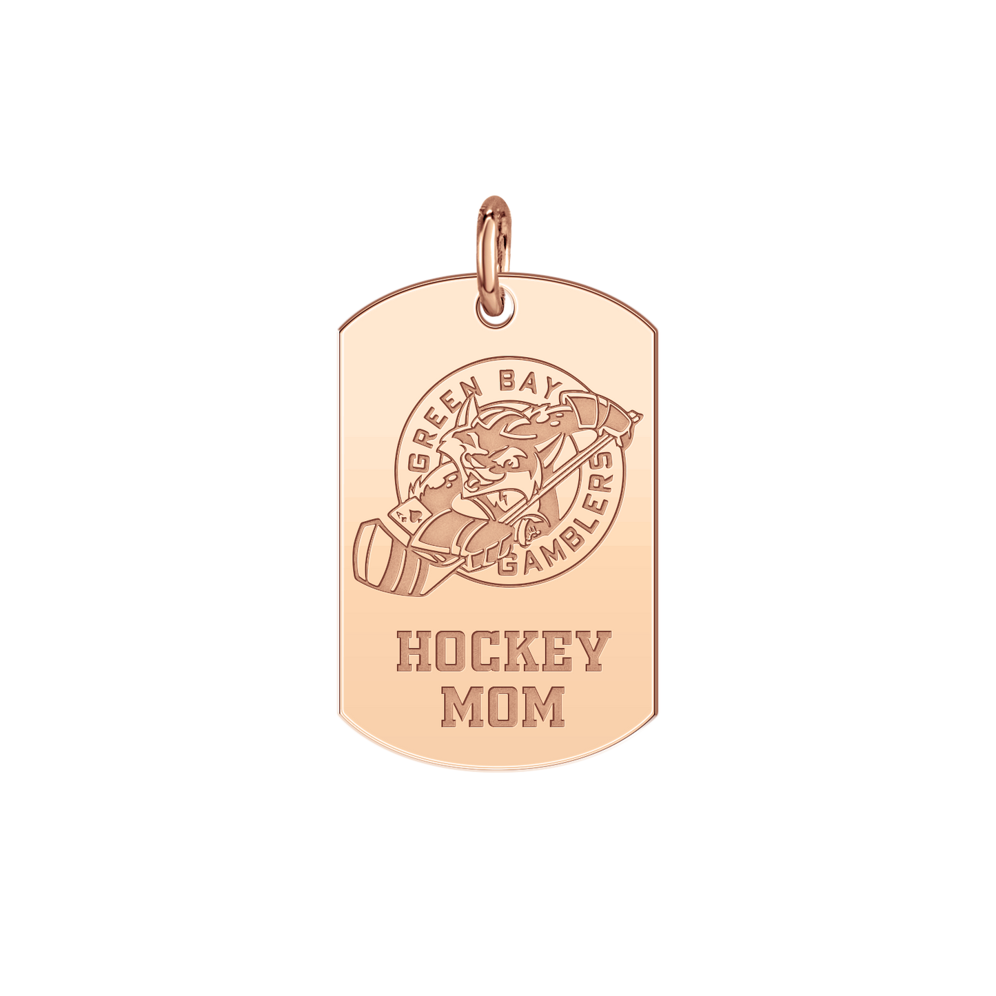 Green Bay Gamblers Hockey Mom Tag