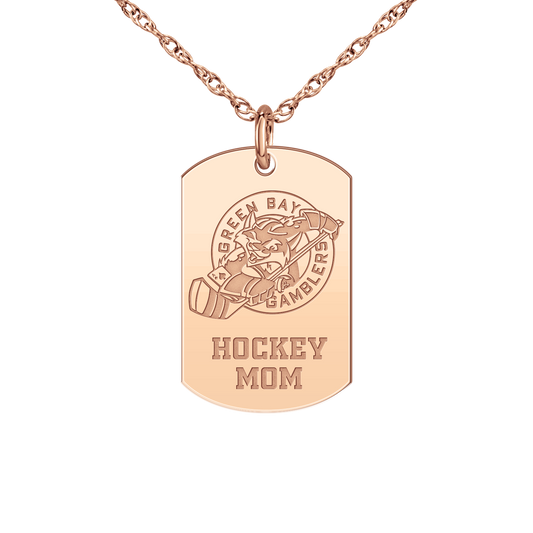Green Bay Gamblers Hockey Mom Tag