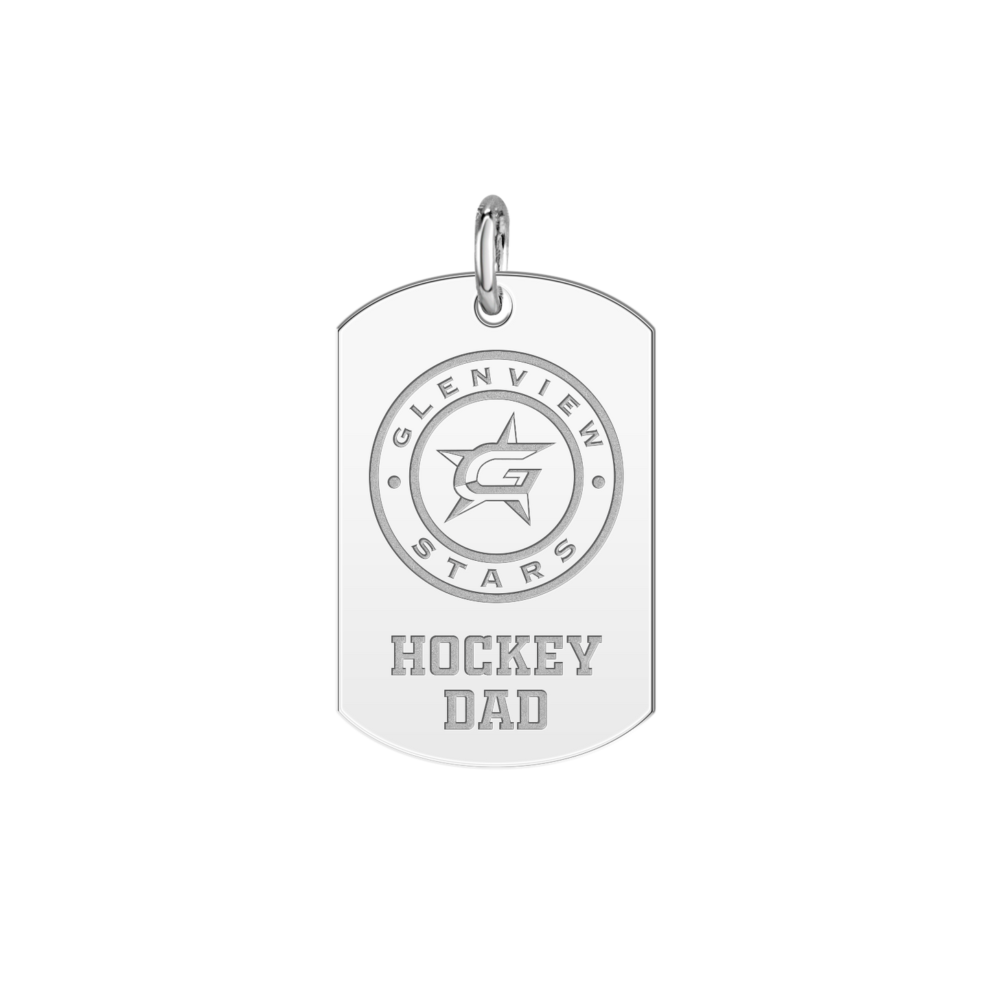 Glenview Stars Hockey Dad Tag