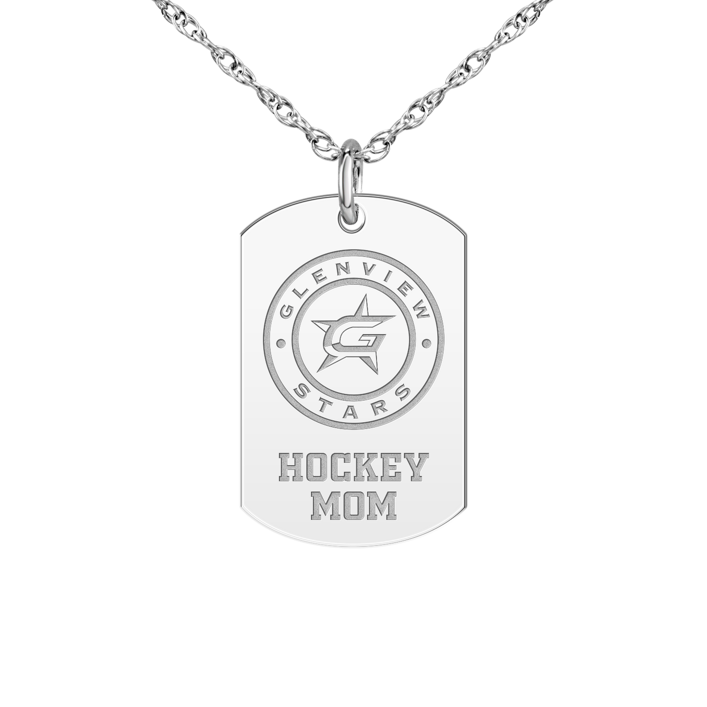 Glenview Stars Hockey Mom Tag